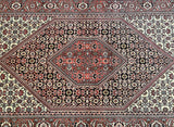 Superb quality room size handmade vintage Persian Bijar rug 230x140cm