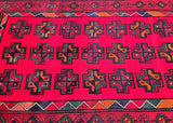 2.9x1.85m Tribal Persian Quchan Rug