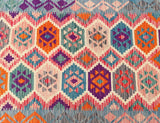 5m Boho Afghan Waziri Kilim Hall Runner