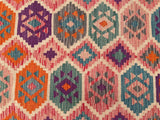 5m Boho Afghan Waziri Kilim Hall Runner