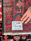3.1x1.65m Tribal Persian Nahavand Rug