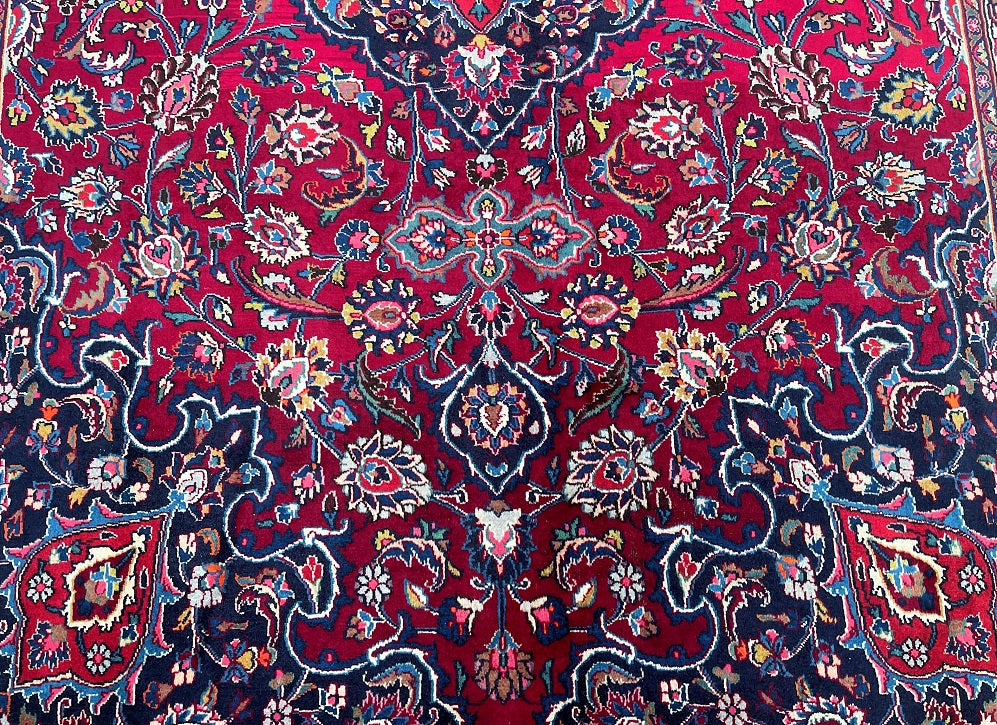 2.9x2m Antique Persian Mashad Rug