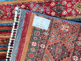 Afghan Super Kazak Rug 1.4x1m