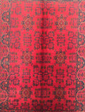 Tribal Afghan Kunduz Rug 1.5x1m