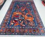Pictorial Afghan Chobi Rug 3x2m