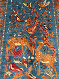 Pictorial Afghan Chobi Rug 3x2m