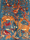 Pictorial Afghan Chobi Rug 3x2m