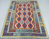 Afghan Waziri Kilim Rug 2.1x1.5m