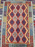 Afghan Waziri Kilim Rug 2.1x1.5m