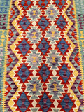 Afghan Waziri Kilim Rug 2.1x1.5m