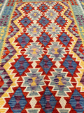 Afghan Waziri Kilim Rug 2.1x1.5m