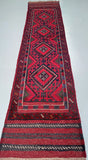 Hand Woven Afghan Mishwani Balouchi Narrow Hall Runner
