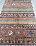 Shawl Afghan Super Kazak Rug 3x2m At Persian Rug Warehouse WA in Perth.