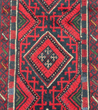 2.6m Afghan Mishwani Hall Runner