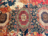 Full Room Size Hand Knotted Afghan Mamluk Super Kazak Rug 2.75x1.85m