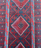 2.6m Afghan Mishwani Hall Runner
