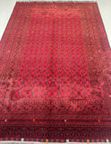 Vintage Afghan Bashiri Rug 2.9x2m