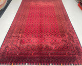 Vintage Afghan Bashiri Rug 2.9x2m