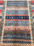 Gabbeh Afghan Royal Kazak Rug 2.9x2.1m