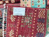 2.9x2.1m Afghan Kazak Gabbeh Rug