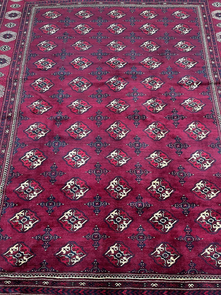 Turkoman Rug Tribal Persian Turkoman Rug 3.7x2.65m | shoparug