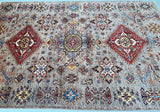 Afghan Super Kazak Rug 2.7x1.8m