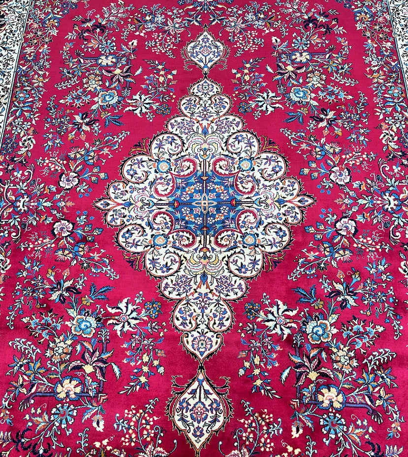 Yazd Dynamic Rug Superb Persian Yazd Rug 3.9x3m | shoparug