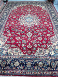 4.4x3m Traditional Persian Isfahan Rug - shoparug