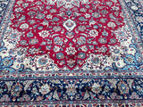 4.4x3m Traditional Persian Isfahan Rug