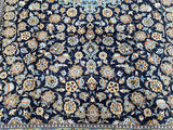 4x3m Vintage Kashan Persian Rug
