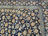 4x3m Vintage Kashan Persian Rug