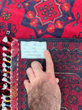 Tribal Afghan Khamyab Rug 2x1.5m