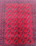 Tribal Afghan Aqcha Rug 2x1.5m