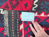 3.1x2.4m Afghan Meymaneh Kilim Rug