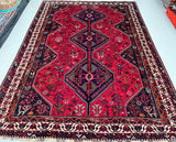 Tribal Persian Shiraz Rug 3.1x2.3m