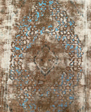 Vintage Persian Kashan Rug 1.5x1m