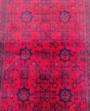 Tribal Afghan Khamyab Rug 2x1.5m