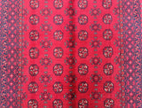 Pure Wool Bokhara Handmade Afghan Aqcha Rug 188x150cm
