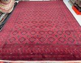 Tribal Afghan Kunduz Rug 3.9x3m