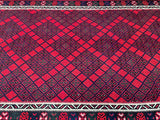 5x3.1m Afghan Meymaneh Kilim rug
