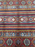 Shawl Afghan Super Kazak Rug 3x2.5m