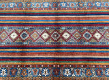 Shawl Afghan Super Kazak Rug 3x2.5m