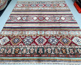 Shawl Afghan Super Kazak Rug 3x2.5m