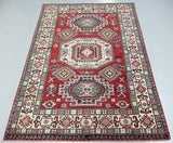 Tribal Afghan Kazak Rug 2.1x1.5m