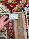 Shawl Afghan Super Kazak Rug 3x2.5m