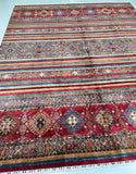 Afghan Super Kazak Rug 3x2.5m