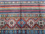 Shawl Afghan Super Kazak Rug 3.4x2.5m