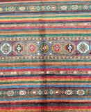 Shawl Afghan Super Kazak Rug 3.4x2.5m