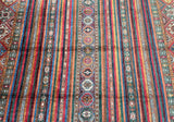 Shawl Afghan Super Kazak Rug 3.4x2.5m