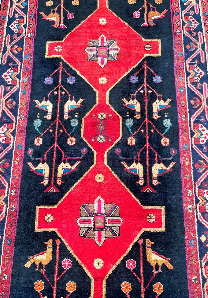 Luri Rugs 3.1x1.5m Vintage Tribal Persian Luri Rug | shoparug